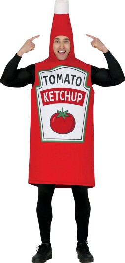 Ketchup Kostyme - Large