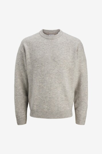 Jack & Jones   Pullover jjeSoho Ollie Knit Crew Neck SN   Grå