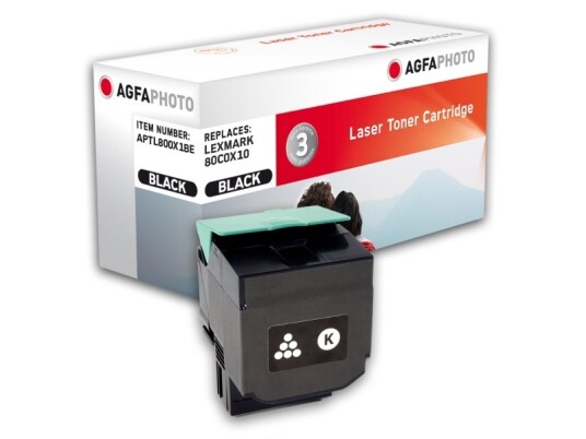 Agfaphoto Aptl800x1be 8000 Sider Svart 1 Stykker