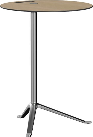 Little Friend KS12 Sidebord Eik/Polert Aluminium Little Friend KS12 Sidebord Eik/Polert Aluminium