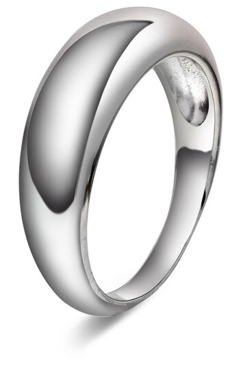 Pan Jewelry, Ring i 925 rhodinert sølv., størrelse 50