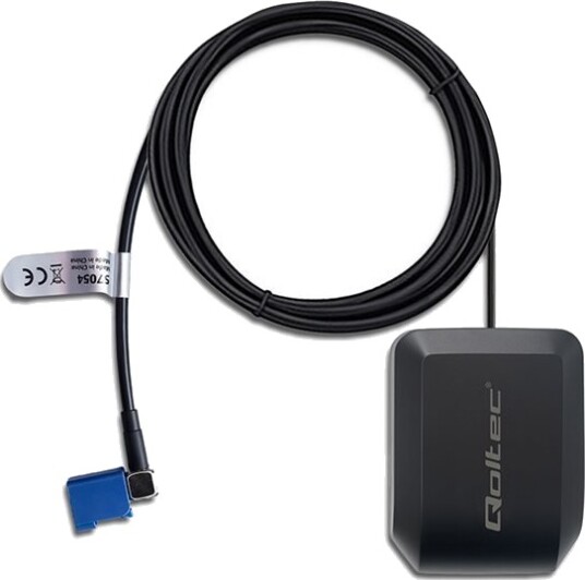 Qoltec Antenne Navigasjon 28 Dbi Rundtstrålende Dashbord Magnetmonterbar Utendørs