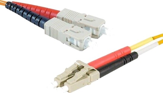 Jacob Elektronik Eco Fiber Patchkabel SC/LC Duplex OM1 Oransje 5m