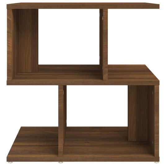 vidaXL Nattbord brun eik 50x30x51,5 cm konstruert tre