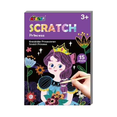 Avenir Mini Scratch Book Princess 58CH221658 Avenir Mini Scratch Book Princess 58CH221658