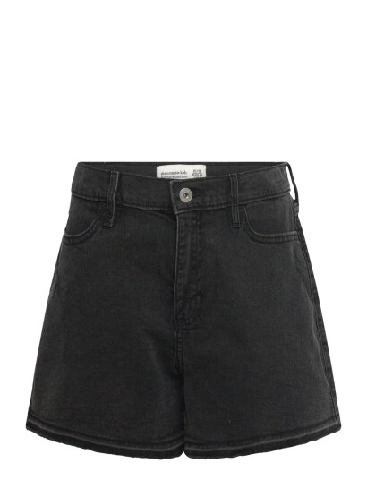 Abercrombie Kids Eh Denim Shorts Black 110/116