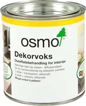 Osmo Dekorvoks Intensiv 375 ml 3104 Rød