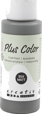 Diverse Plus Color Hobbymaling mørk grå 60 ml/1 fl.