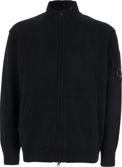 C.p. Company Herre Strikkevarer Svart S, C.p. Company Herre Strikkevarer Svart S,