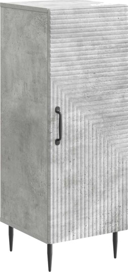 Serviesskap Betonggrå 33 x 34,5 x 89,5 cm Konstruert tre Serviesskap Betonggrå 33 x 34,5 x 89,5 cm Konstruert tre