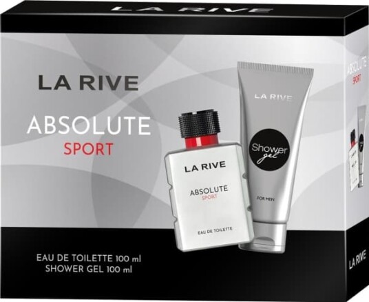 La Rive Gift Man Absolute Sport eau de toilette 100 ml + dusjsåpe