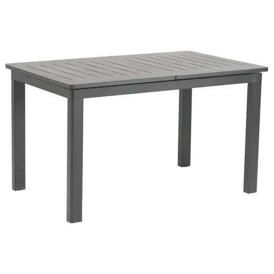 Brafab Lomma small spisebord 80x132 192 cm antrasitt Brafab Lomma small spisebord 80x132 192 cm antrasitt