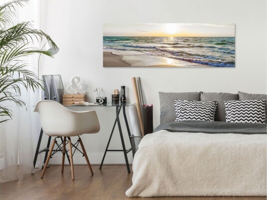 Tavla Calm Waves 1 Part Narrow Grey 150x50