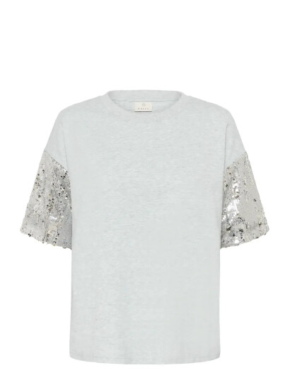 Kaffe Kaselvina T Shirt Grey XXL