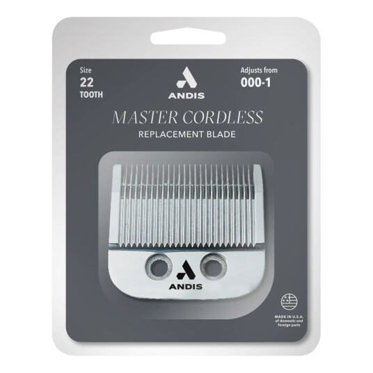 Andis Master Cordless Replacement Blade - 000-1 ANDIS-74040 Andis Master Cordless Replacement Blade - 000-1 ANDIS-74040
