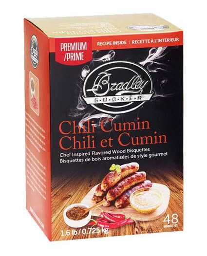 Bradley Premium Røykbriketter Chili Cumin 48 Bradley Premium Røykbriketter Chili Cumin 48