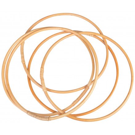 Infinity Hearts Bambusring 30 cm 5 stk 2 sortiment