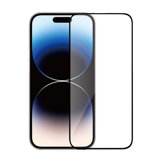 DACOTA PLATINUM TIGER GLASS 3D IPHONE 15 PRO MAX SKJERMBESKYTTER, SVART