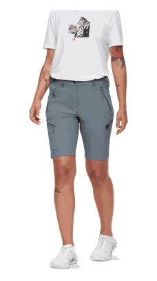 Mammut runbold iv shorts w turshorts dame grey 36