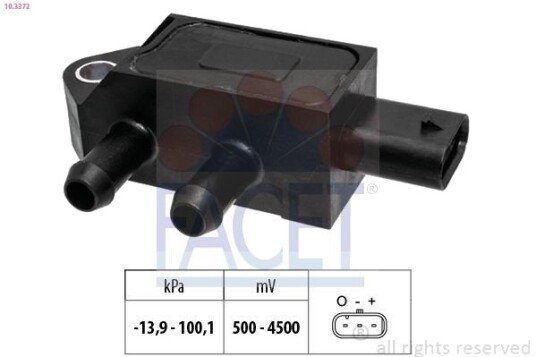 Lufttrykksensor, høydetilpasning FACET 10.3372 Lufttrykksensor, høydetilpasning FACET 10.3372