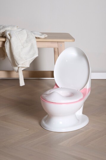 Beemoo CARE Toalettpotte med Lyd White/Pink