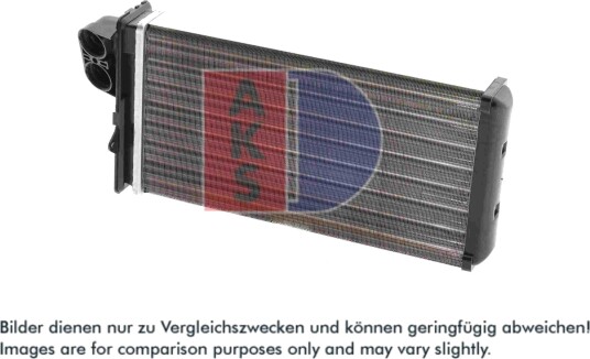 AKS DASIS 069140N Varmeapparat register