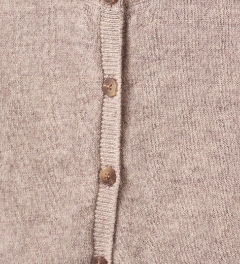 Sofie Schnoor Cardigan   Strikk   Ull   Cisse   Brown Melange   Sofie Schnoor   80   Cardigan   Beige