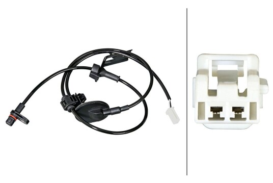 Sensor, ABS HELLA 6PU 358 219-371
