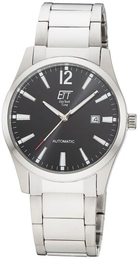 ETT Eco Tech Time Herreklokke EGS 40410 21M Motion Drive Sort/Stål