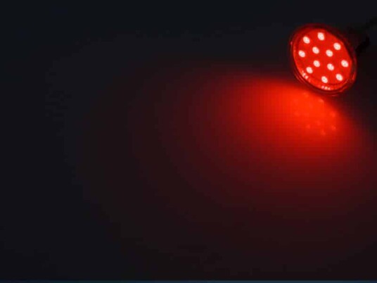 Helios MR16 LED pære 12V 24V Farge: Rød