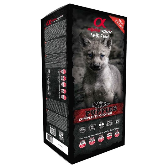 Alpha Spirit Valpefôr 9 kg med Lam og Kalkun Alpha Spirit Valpefôr 9 kg med Lam og Kalkun
