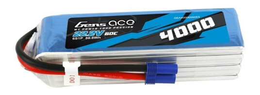 Gens 6s  4000mAh - 60C - Gens Ace EC5
