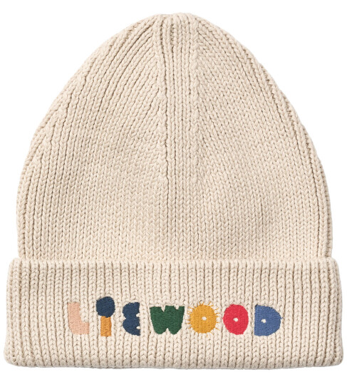 Liewood Ezra Beanie - Cream - 7/8Y