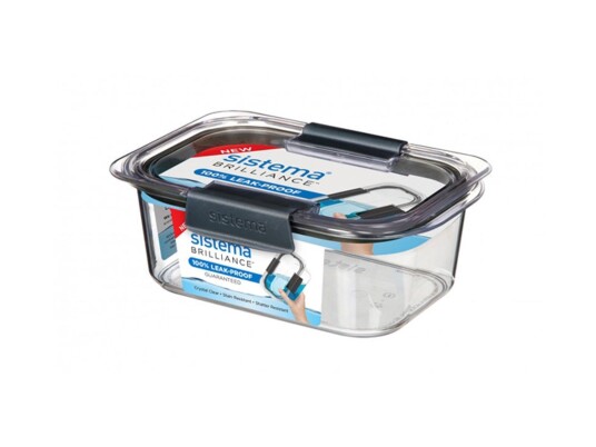 Sistema Brilliance Oppbevaringsboks Medium 920 Ml - 0 Liter