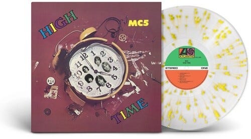 MC5  High Time rocktober  LP/Vinyl