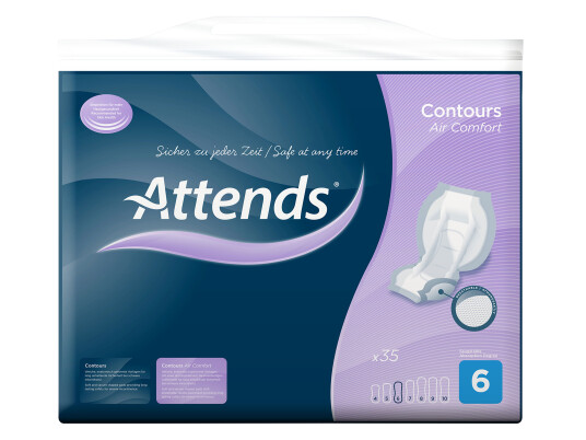 Attends Contours Air Comfort 6, 35 stk.