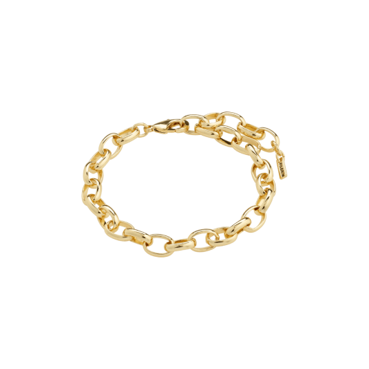 Pilgrim Charm Bracelet Gold Plated Pilgrim Charm Bracelet Gold Plated
