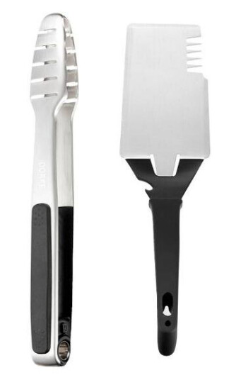 Dorre BBQ sett 2 deler tang 34 cm stekepanne 33 1725211-01-93 1727873-01-0