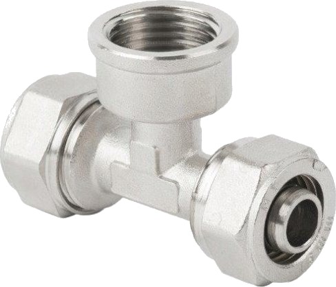 Hydroland Pex.T Gw16x1/2 T-Stykke 16X1/2 Gw Pex Krymp/Press // Px-R.T.16X1/2