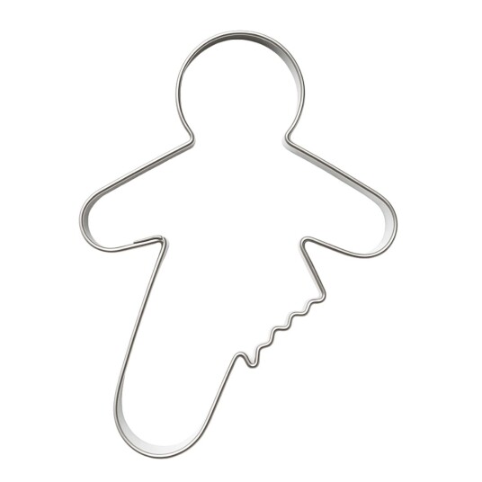 Pepperkakeform Mann Med Avbitt Bein 9,5 Cm Pepperkakeform Mann Med Avbitt Bein 9,5 Cm