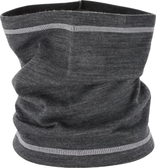 Lindberg Kids' Delsbo Neck Warmer Senior, Black Melange