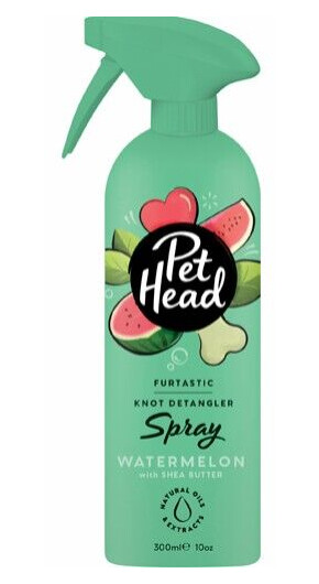 Pet Head Furtastic Knot Flokefjerner Spray 300 ml med Vannmelon