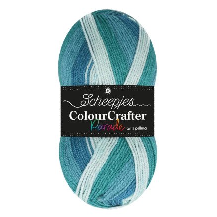 Scheepjes Colour Crafter Parade Garn 405 Blå Blend Scheepjes Colour Crafter Parade Garn 405 Blå Blend