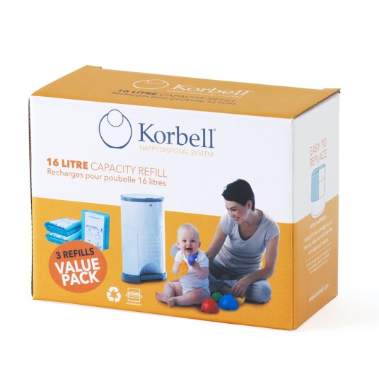 Korbell Refill 3 Pk Korbell Korbell Refill 3 Pk Korbell