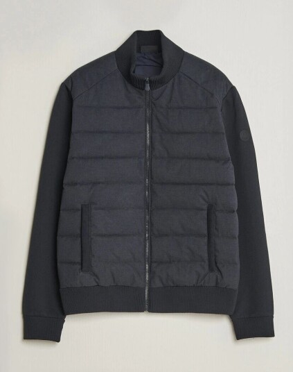 Save The Duck Lasse Padded Hybrid Jacket Navy Blue Melange