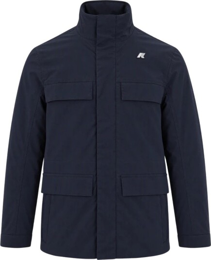 K Way Manuene Warm Micro Canvas Navy L K Way Manuene Warm Micro Canvas Navy L