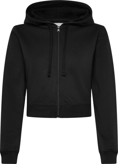 Organic Basics | Weekend Crop Zip Hoodie | XS