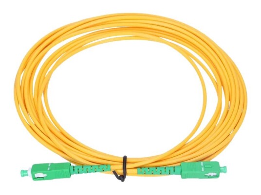 Extralink - Koblingskabel - Sc/Apc-Enkeltmodus (Hann) Til Sc/Apc-Enkeltmodus (Hann) - 1 M - 3 Mm - Fiberoptisk - Simpleks - G.652D Extralink - Koblingskabel - Sc/Apc-Enkeltmodus (Hann) Til Sc/Apc-Enkeltmodus (Hann) - 1 M - 3 Mm - Fiberoptisk - Simpleks - G.652D