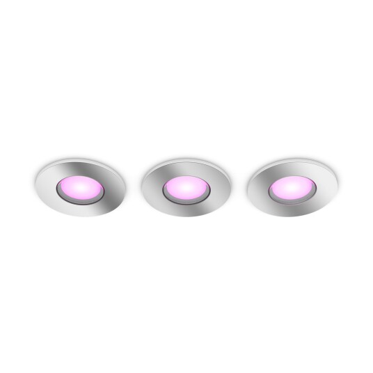 Philips Hue Xamento innfelte spotlys 4,2 W GU10