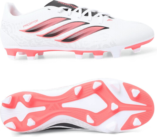 Adidas Performance Predator Club Fg/Mg White 42 2/3 Adidas Performance Predator Club Fg/Mg White 42 2/3